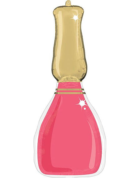 37in Anagram Spa Party Nail Polish Bottle Balloon - Joker Party Supply