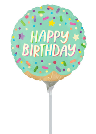 4in Anagram Ice Cream Party Balloon (Heat Seal Required)