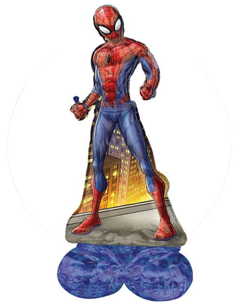 Globo AirLoonz de Spiderman con anagrama de 54 pulgadas