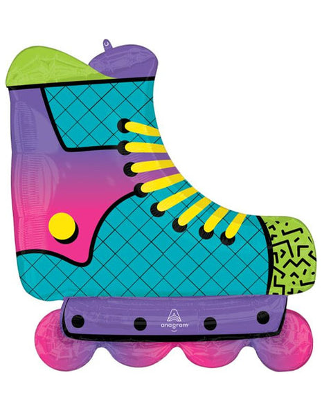27in Anagram 90s Party Inline Skate Balloon - Joker Party Supply