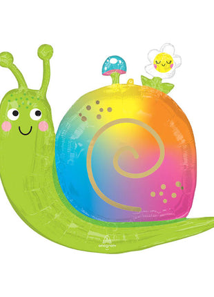 27in Anagram Happy Snail Balloon