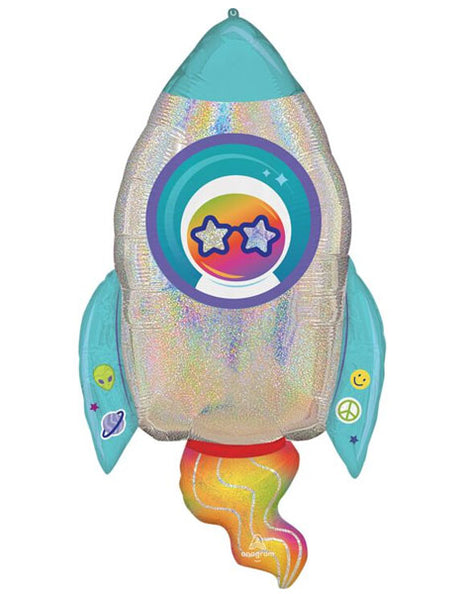 29in Anagram Outer Space Rocket Balloon