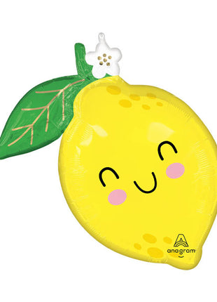Globo de limón con anagrama de Food Friends de 25 pulgadas
