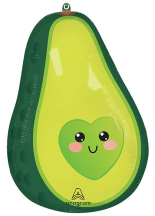 Globo de aguacate con anagrama de 24 pulgadas de Food Friends