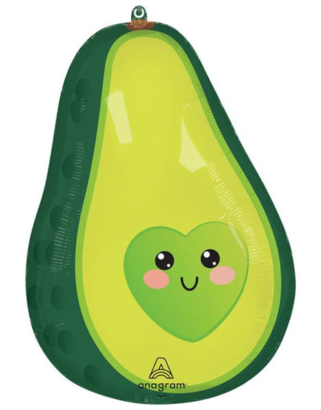 Globo de aguacate con anagrama de 24 pulgadas de Food Friends