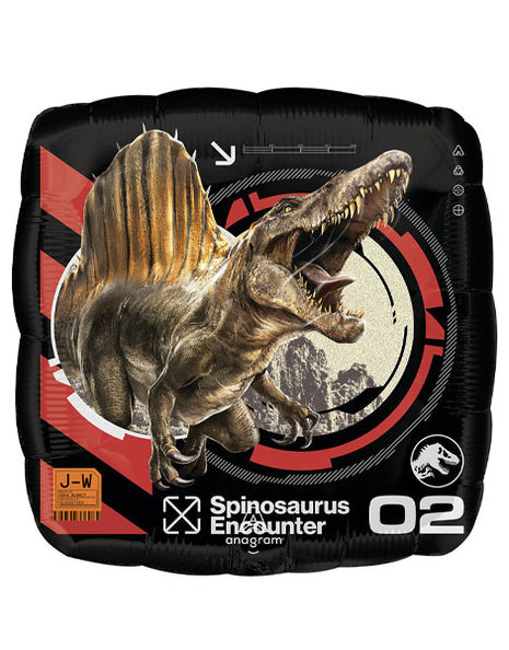 Globo de 18 pulgadas con anagrama de Jurassic World Rebirth