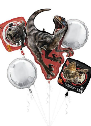 Globos de ramo Anagram Jurassic World Rebirth (5 unidades)