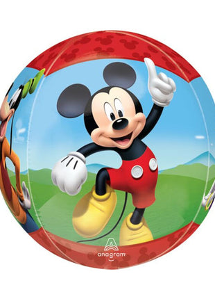 Globo orbe con anagrama de Mickey Clubhouse de 16 pulgadas