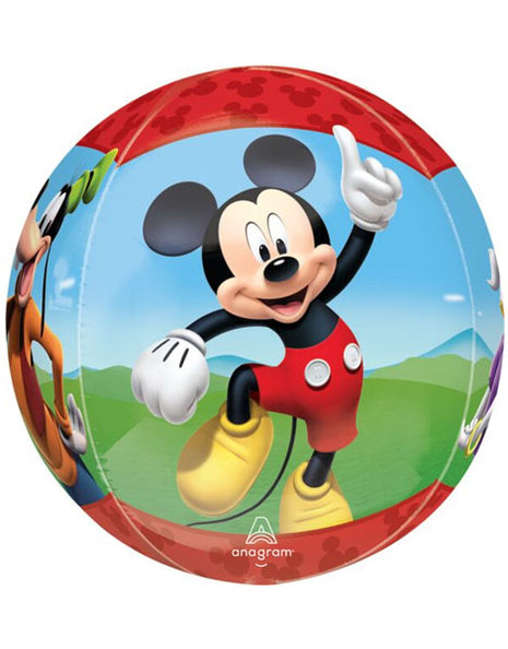 Globo orbe con anagrama de Mickey Clubhouse de 16 pulgadas