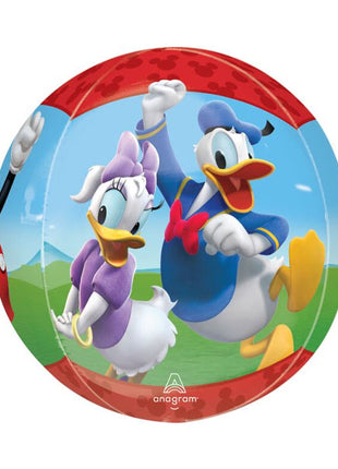 Globo orbe con anagrama de Mickey Clubhouse de 16 pulgadas