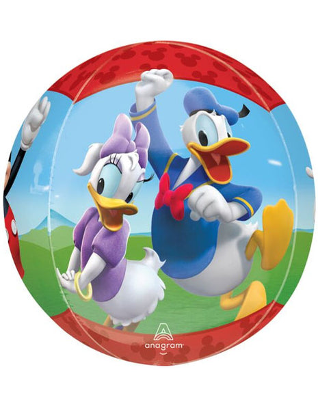 Globo orbe con anagrama de Mickey Clubhouse de 16 pulgadas