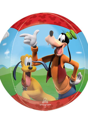 Globo orbe con anagrama de Mickey Clubhouse de 16 pulgadas