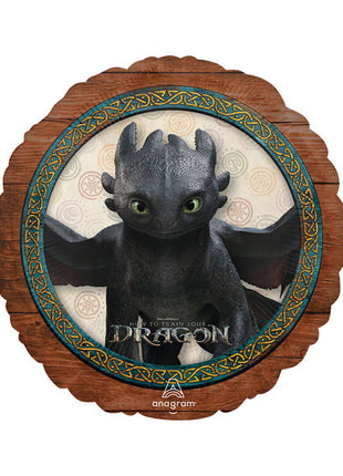 Globo de 18 pulgadas con anagrama de Cómo entrenar a tu dragón