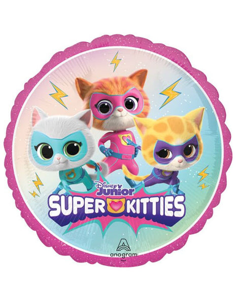 18in Anagram Super Kitties Balloon