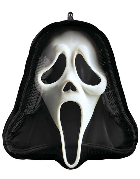 Globo con cara de fantasma y anagrama de 25 pulgadas