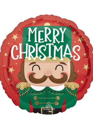 18in Anagram Nutcracker Workshop Christmas Balloon