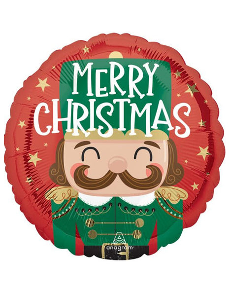 18in Anagram Nutcracker Workshop Christmas Balloon