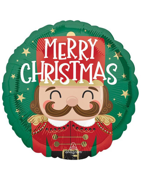18in Anagram Nutcracker Workshop Christmas Balloon