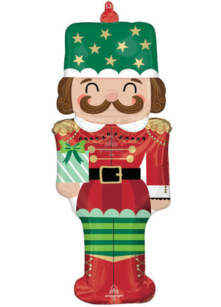 37in Anagram Air-Filled Nutcracker Workshop AirLoonz Balloon