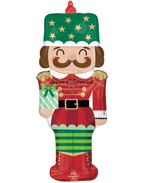 37in Anagram Air-Filled Nutcracker Workshop AirLoonz Balloon