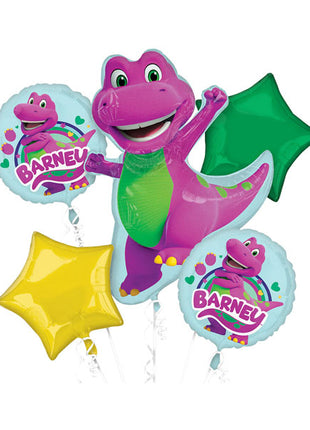 Globo con anagrama de Barney (5 unidades)