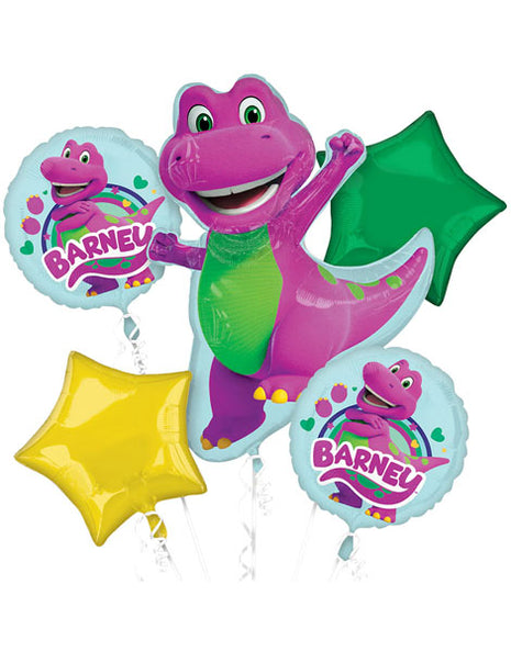 Globo con anagrama de Barney (5 unidades)
