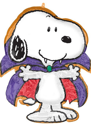 Globo de 30 pulgadas con anagrama de Peanuts, la gran calabaza de Drácula