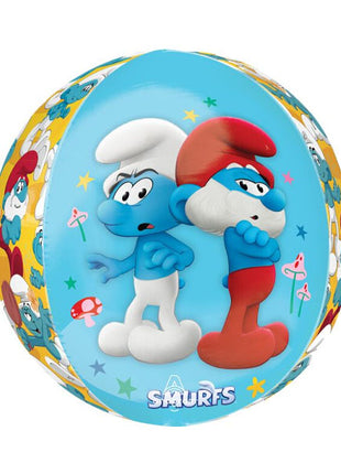 16in Anagram Smurfs Movie Orbz Balloon