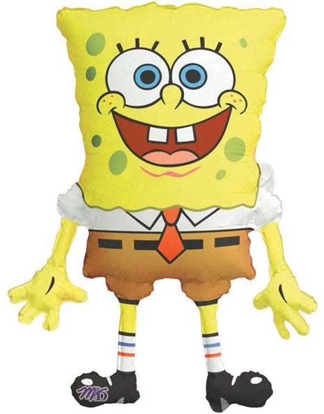 Globo de Bob Esponja con anagrama de 28 pulgadas