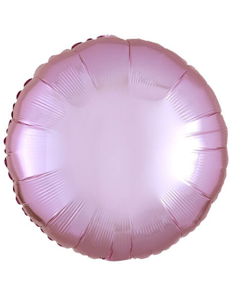 18in Anagram Pastel Pink Round Balloon