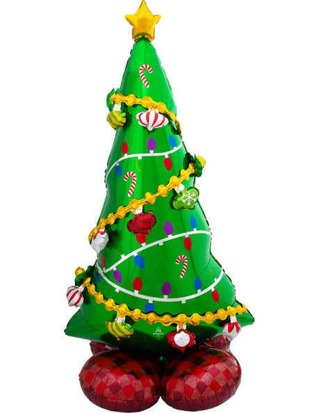 59in Anagram Airloonz Christmas Tree Balloon - Joker Party Supply