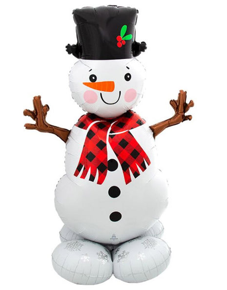 55in Anagram Airloonz Snowman Balloon - Joker Party Supply