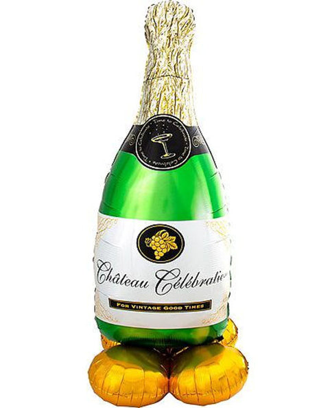 60in Anagram Airloonz Bottle of Bubbly Balloon - Joker Party Supply