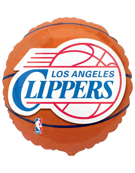 Globo de baloncesto de Los Angeles Clippers con anagrama de 18 pulgadas