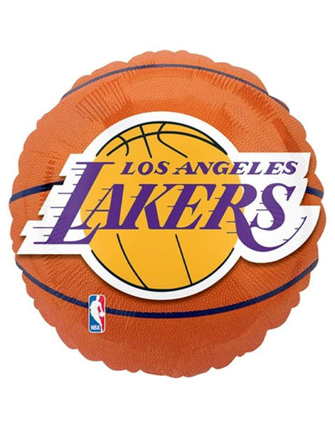 18in Anagram Los Angeles Lakers Basketball Balloon