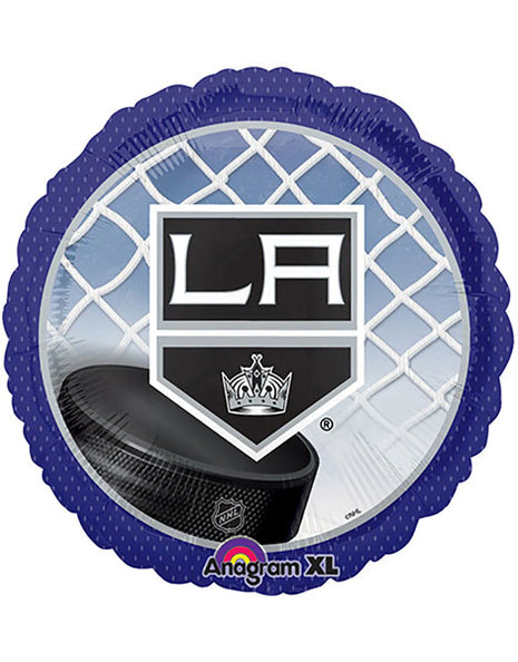 Globo de hockey con anagrama de Los Ángeles King de 18 pulgadas