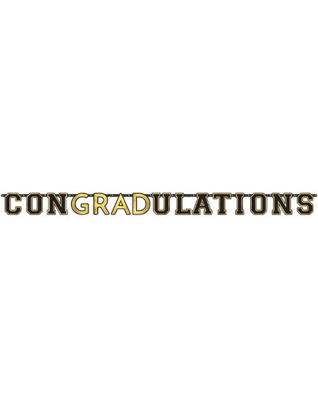 Amscan Congradulations Banner (10.85ft x 9in)