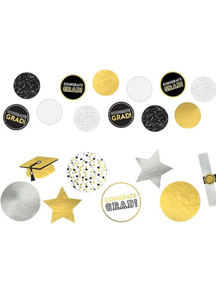 Amscan Congrats grad Giant Paper Confetti (48 pc)
