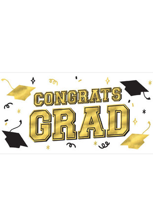 Amscan Grad Large Horizontal Banner (33.5in x 65in)