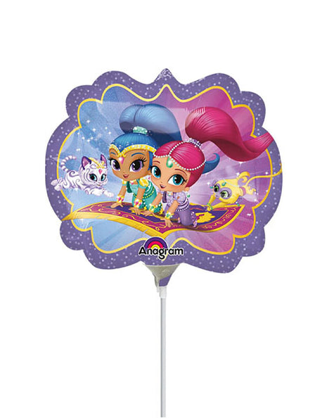 Globo Shimmer &amp; Shine con anagrama de 14 pulgadas (se requiere sellado térmico)