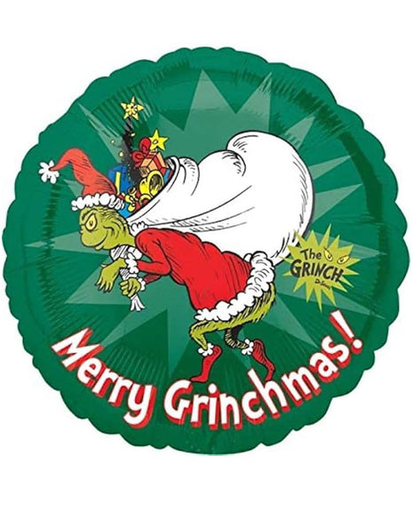 18in Anagram How The Grinch Stole Christmas Balloon
