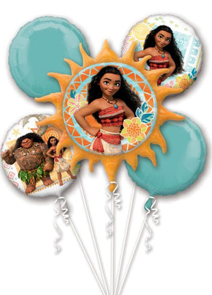 Anagram Moana Bouquet Balloons 5pc