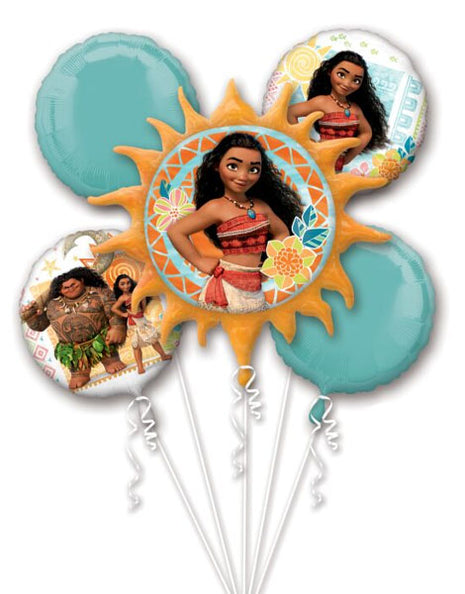 Anagram Moana Bouquet Balloons 5pc