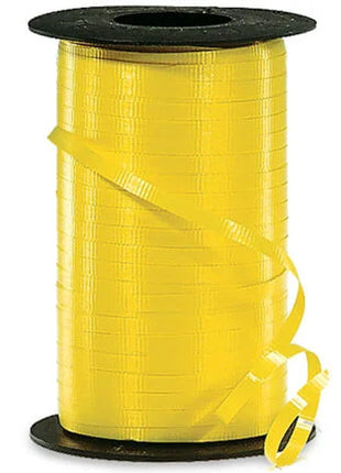 Cinta rizada amarilla Berwick de 3/16 pulgadas x 500 yardas