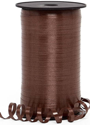 Cinta rizadora de chocolate Berwick de 3/16 pulgadas x 500 yardas