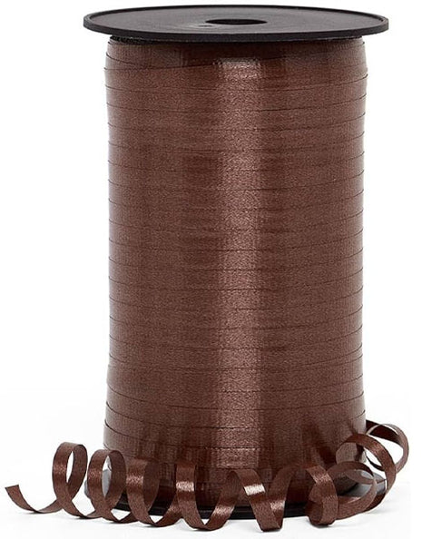 Cinta rizadora de chocolate Berwick de 3/16 pulgadas x 500 yardas