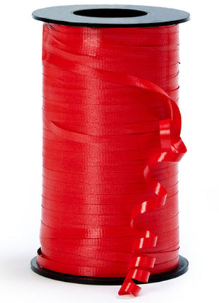 Cinta rizadora Berwick color rojo intenso de 3/16 pulgadas x 500 yardas
