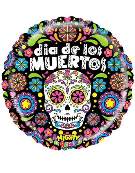 21in Betallic Dia De Los Muertos Balloon