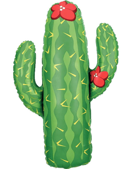 41in Betallic Cactus Balloon - Joker Party Supply