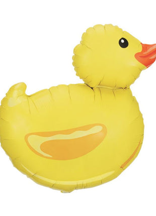 Globo patito de goma betallico de 24 pulgadas